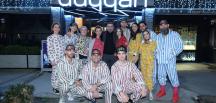 Duqqan Sahne’de çılgın pijama party’si