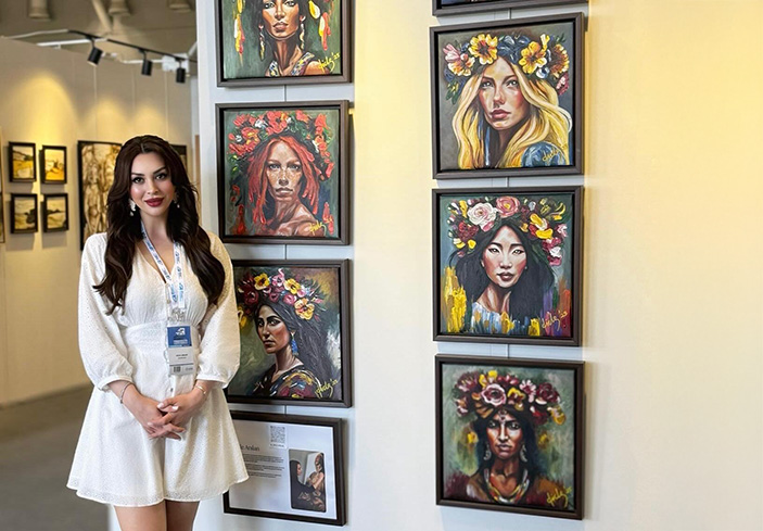 Sanat ve Eğitimi Buluşturan Güçlü Bir Kadın: Dicle Arslan, ArtContact İstanbul’da!