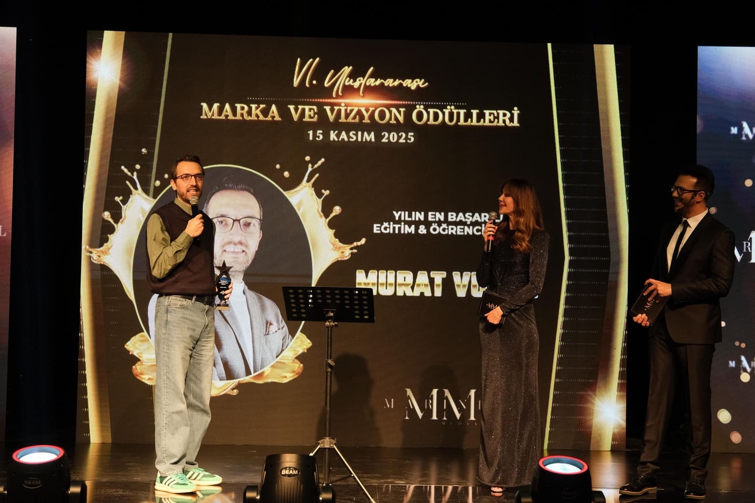 2025 Marka ve Vizyon Ödülleri’nde “Yılın En Başarılı Eğitim ve Öğrenci Koçu” Ödülü Murat Vural’ın