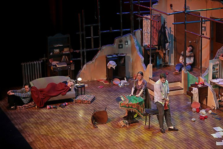 “Sevgili Yelena Sergeyevna” tiyatroseverlerle buluştu