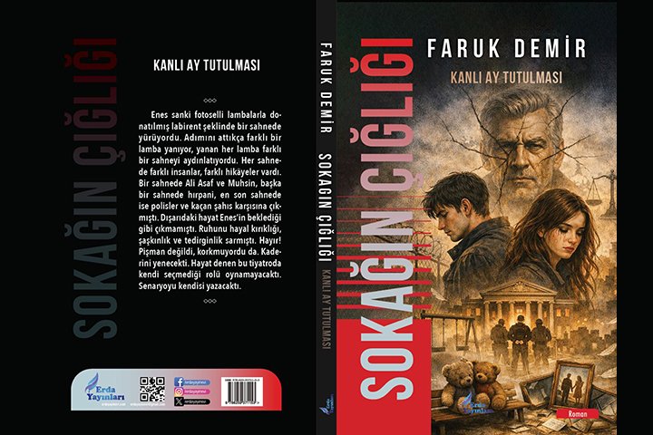 Emniyet Teşkilatından Edebiyat Dünyasına: Polis Başmüfettişi Faruk Demir’den Sokağın Karanlık Yüzüne Işık Tutan İki Çarpıcı Roman