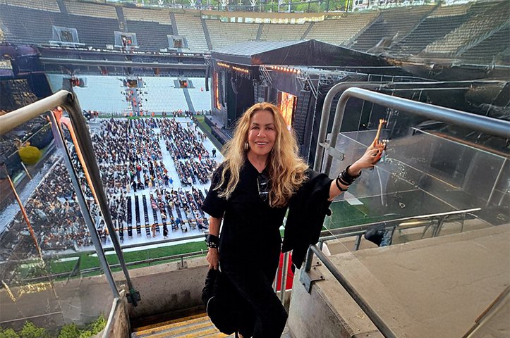 Gül Erda, Andrea Bocelli’nin Büyüleyici Konserindeydi